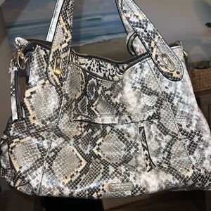 Snakeskin purse